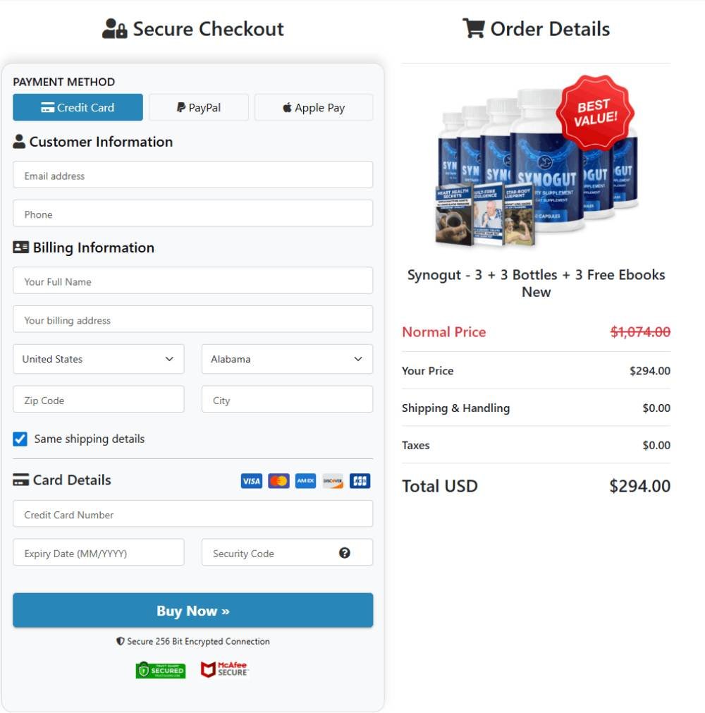 Synogut-secure-safe-payment